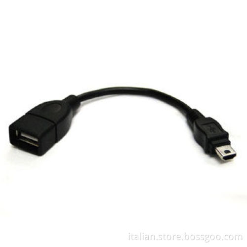 USB 2.0 Female to Micro USB Male OTG On-The-Go Cable Adapter